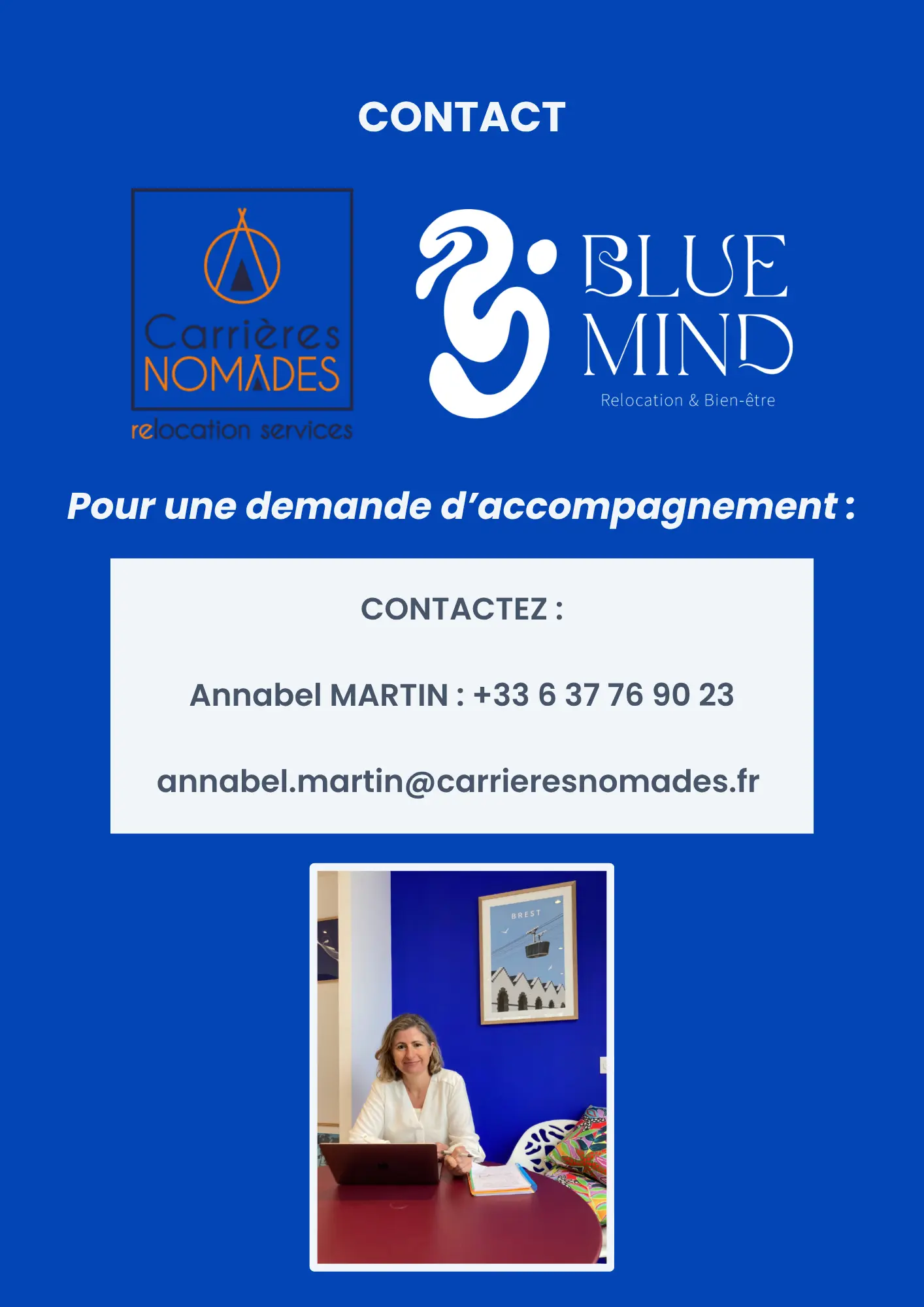 Flyer personnalisable pour les entreprises clientes